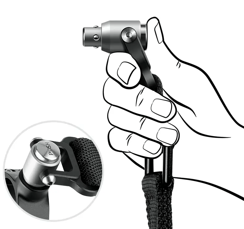 Leofoto QD-1 QD Sling Swivel