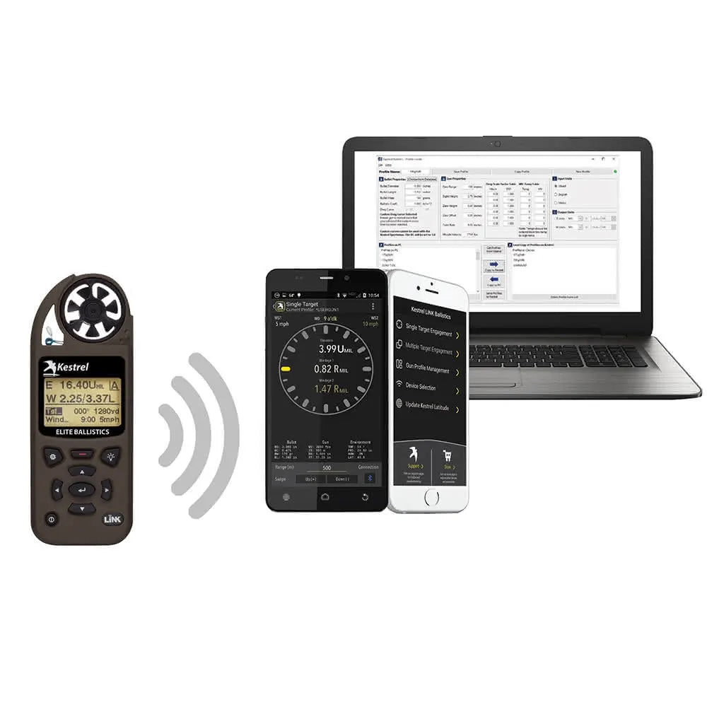 Kestrel 5700 Elite Wettermessgerät mit Applied Ballistics und LiNK