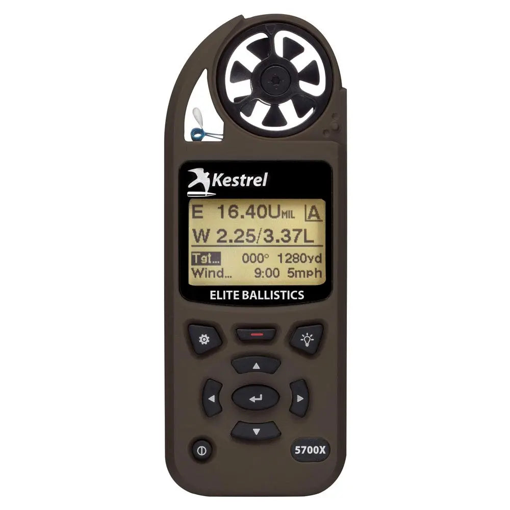 Kestrel 5700X Elite Wettermessgerät mit Applied Ballistics und LiNK