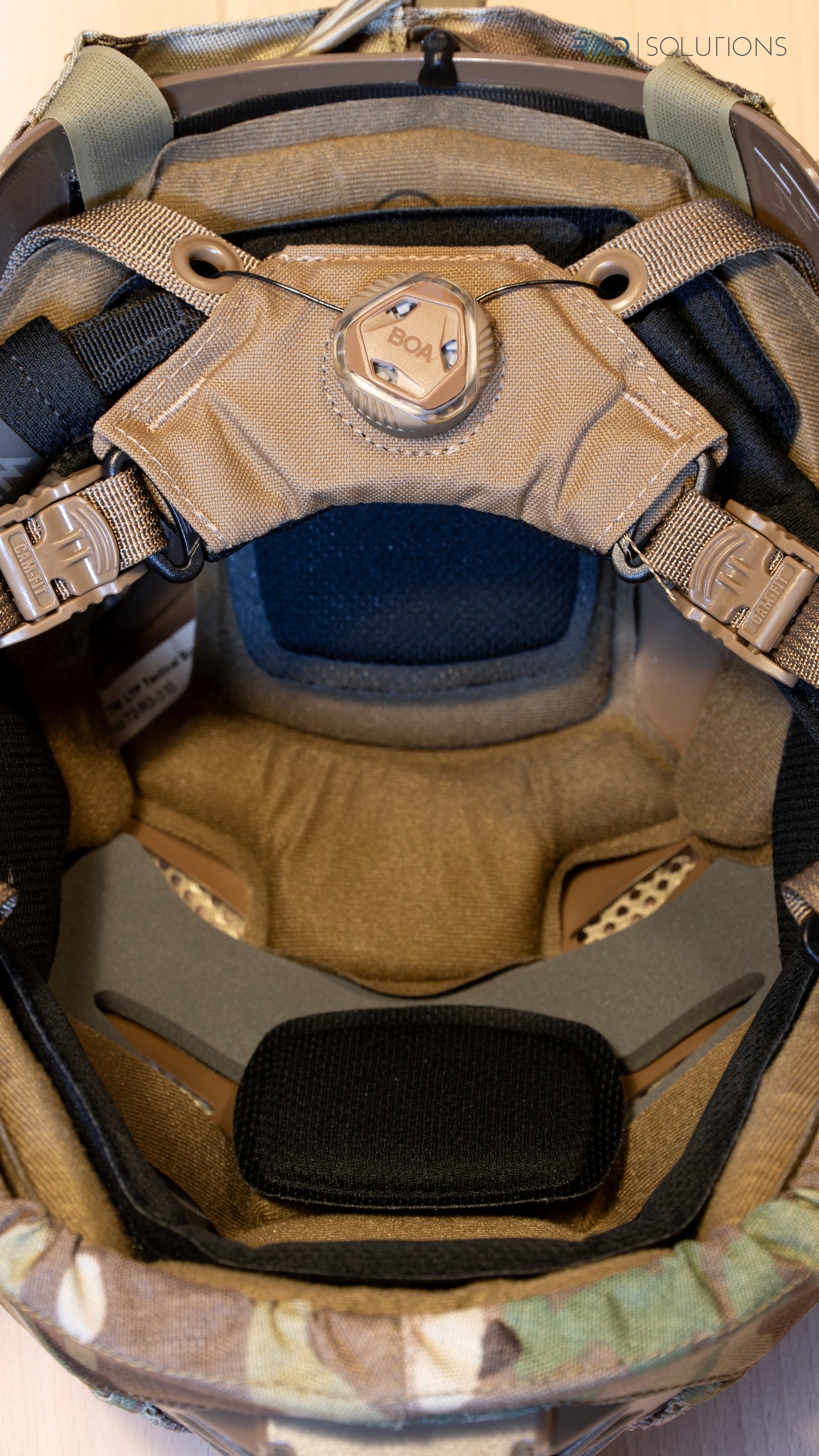 Casque Team Wendy EXFIL® LTP Rail 3.0 Coyote Brown