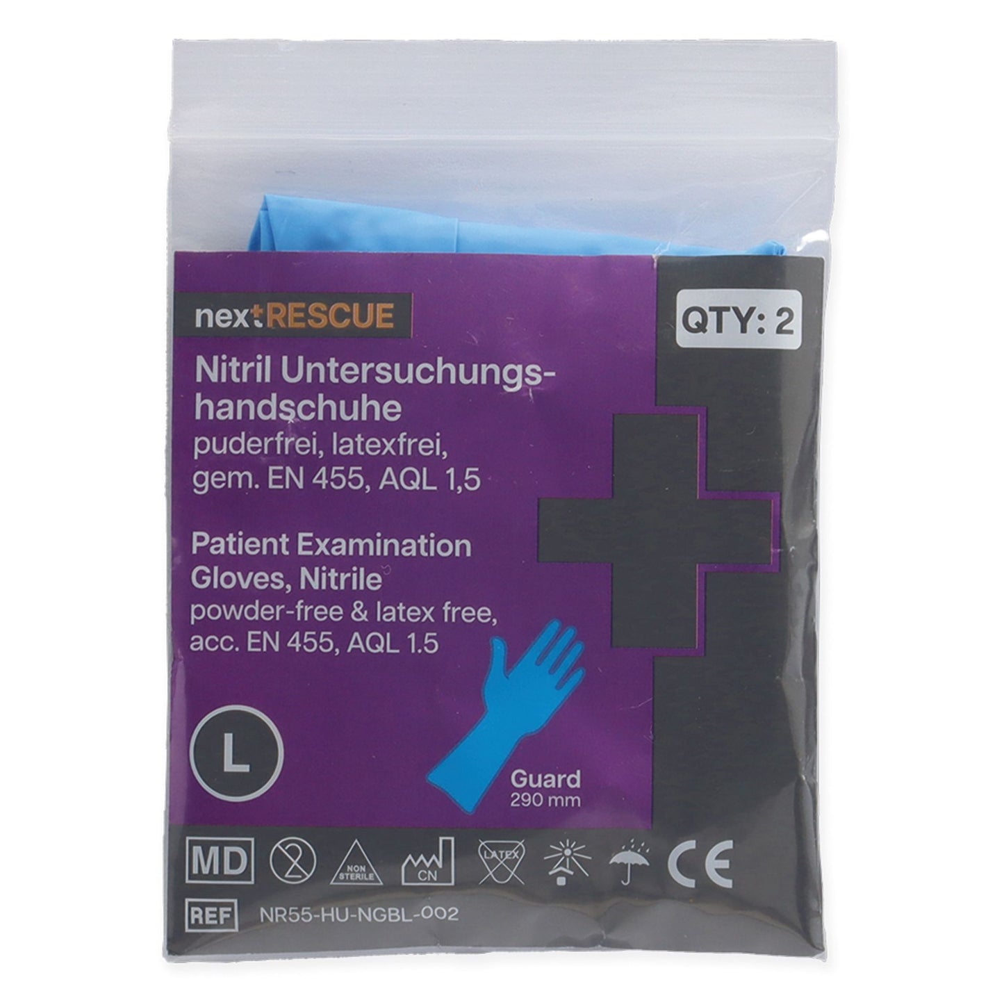 nextRESCUE® Nitrilhandschuhe Guard