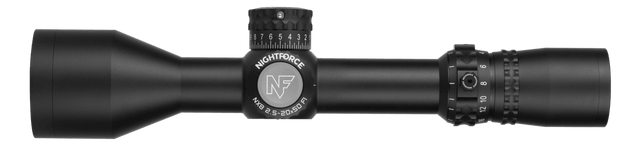 Nightforce NX8 - 2.5-20X50mm F1