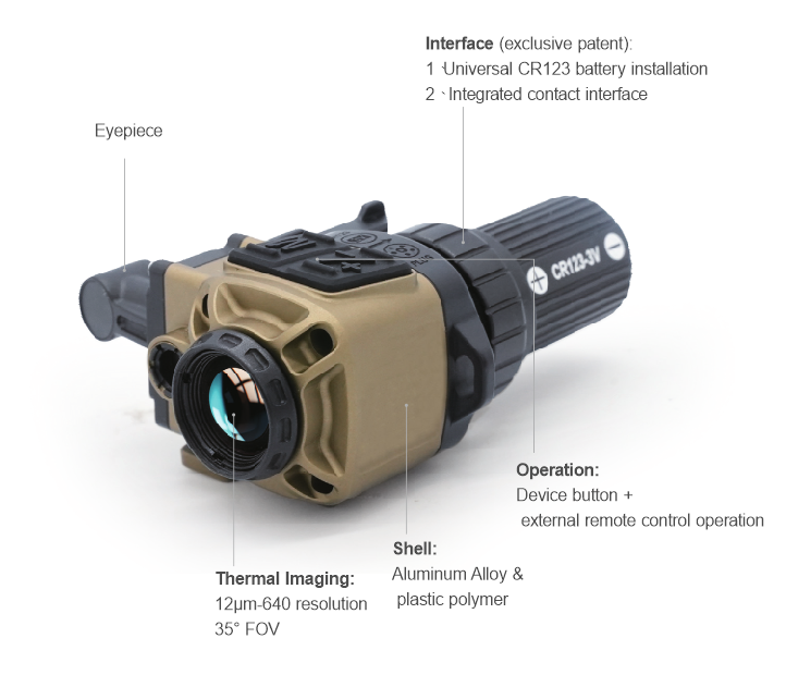 F-COD PRO – Fusion Wärmebild Clip-On für Nachtsichtgeräte