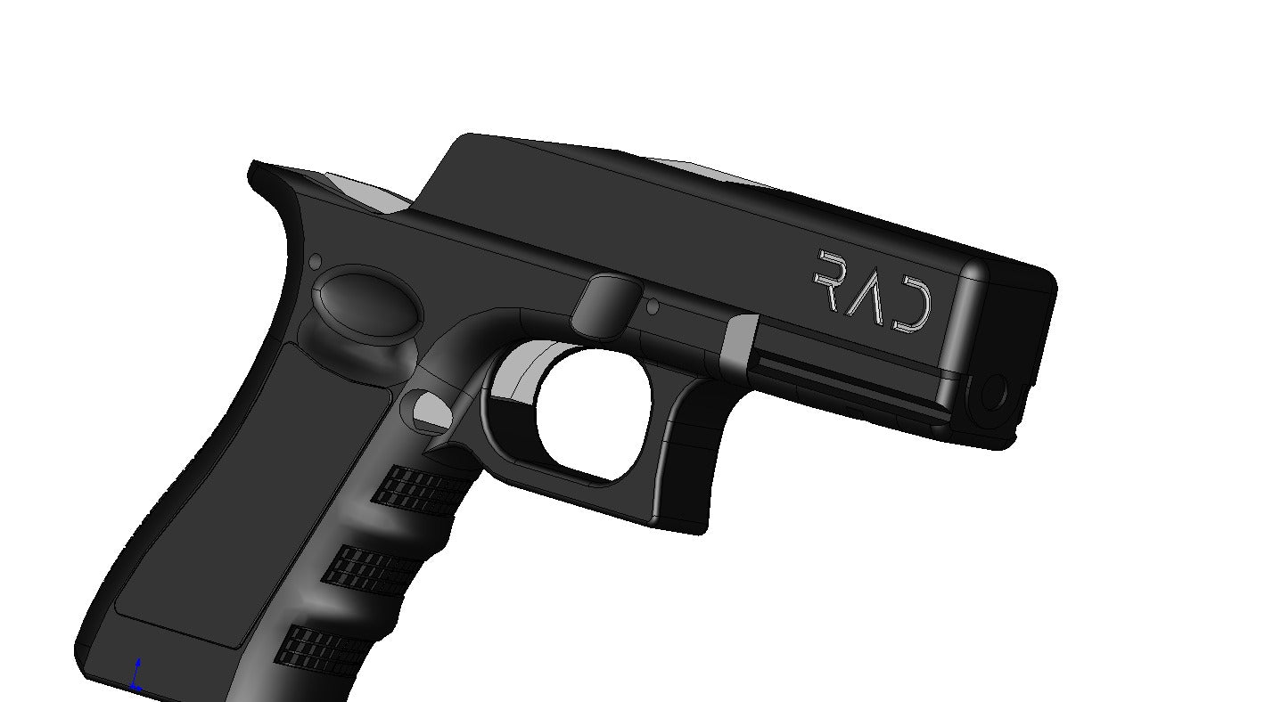 Tir ACE VR Glock 17 (fichier STL)