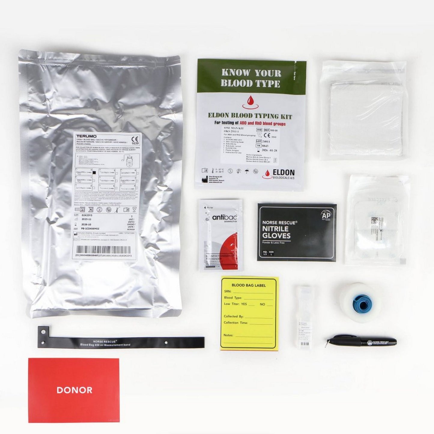 NORSE RESCUE® Fresh Whole Blood Transfusion Set