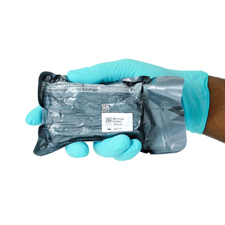 First Care Emergency Bandage® FCP-01 | Notfalldruckverband | Masse: 10 cm x 4,5 m