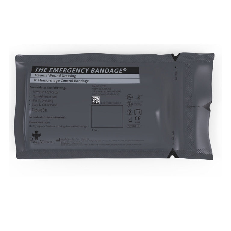 First Care Emergency Bandage® FCP-01 | Notfalldruckverband | Masse: 10 cm x 4,5 m