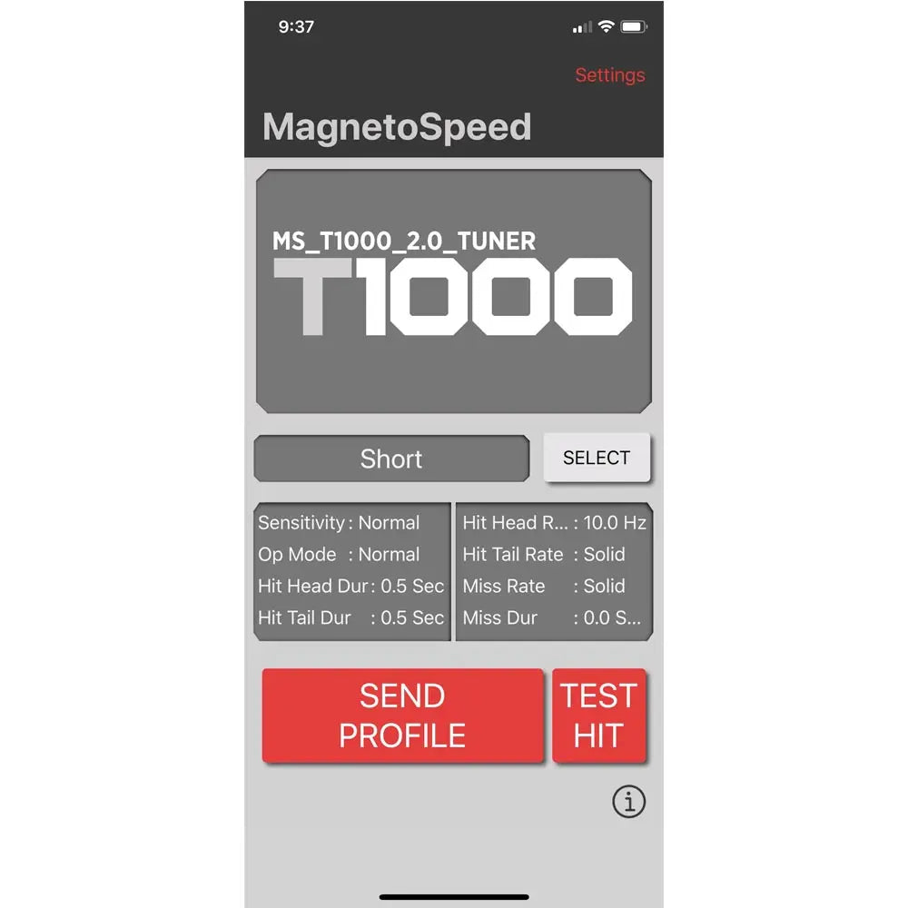 T1000, Target Mounted Hit Indicator