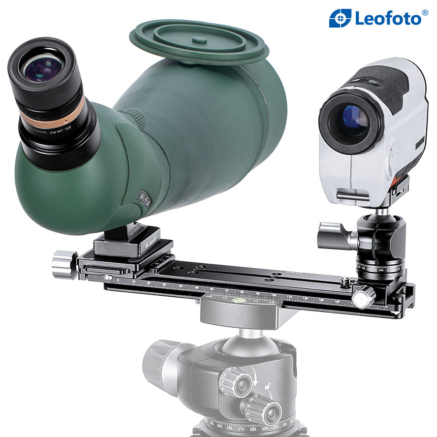Leofoto FDM-01 Binocular Rangefinder Rail Kit