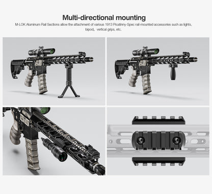 Leofoto Picatinny Rail M-LOK