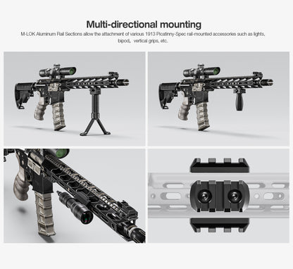 Leofoto Picatinny Rail M-LOK