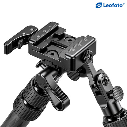 Leofoto BIP-B1（Crossed Pattern） Low- to Mid-Height Multi-Functional Hunting Bipod