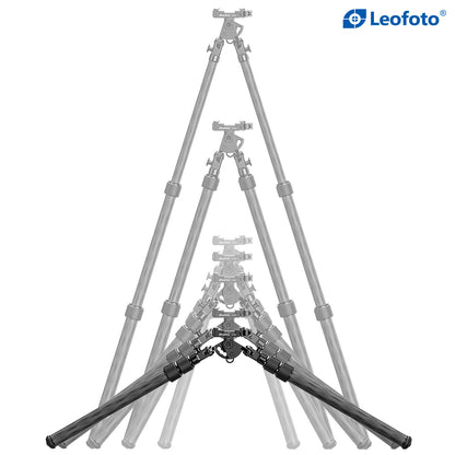 Leofoto BIP-B1（Crossed Pattern） Low- to Mid-Height Multi-Functional Hunting Bipod