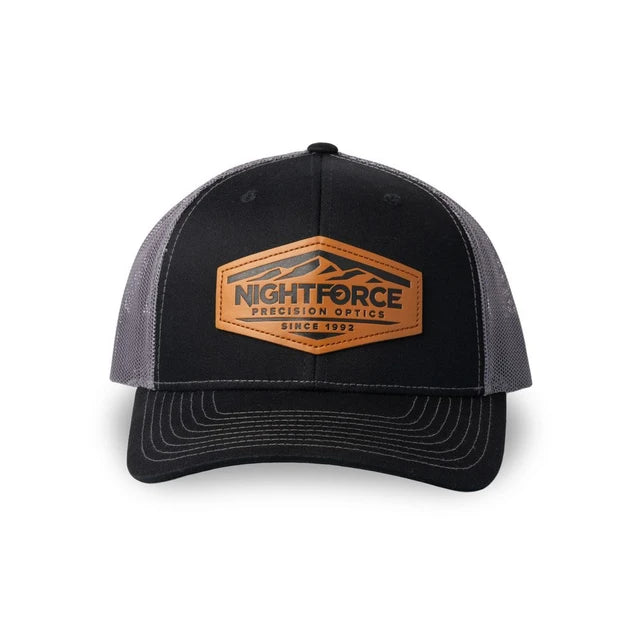 Mountain Heritage Leather Patch Trucker