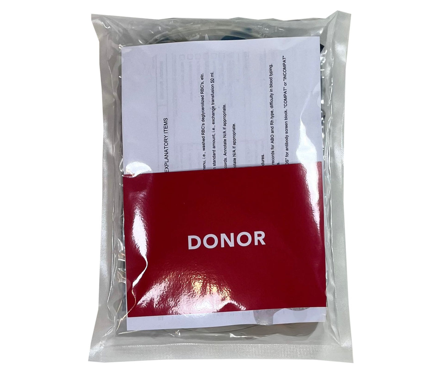 NORSE RESCUE® Fresh Whole Blood Transfusion Set