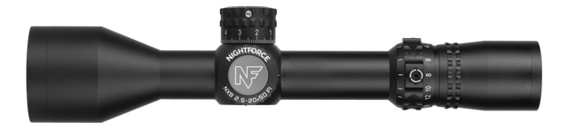 Nightforce NX8 - 2.5-20X50mm F1