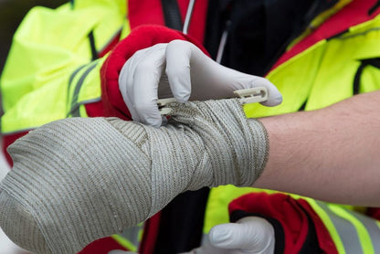 First Care Emergency Bandage® FCP-01 | Notfalldruckverband | Maße: 10 cm x 4,5 m