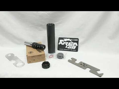 AREA419 Sidewinder Suppressor Mount - HUB/SilencerCo Bravo/Omega SS